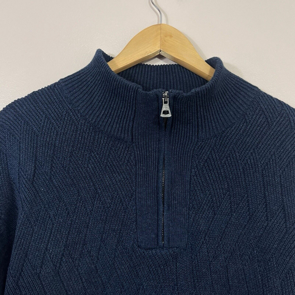 Weatherproof Vintage Men's Crew Pullover Sweater Size XL Color Dark Blue Outdoor - Picture 5 of 11